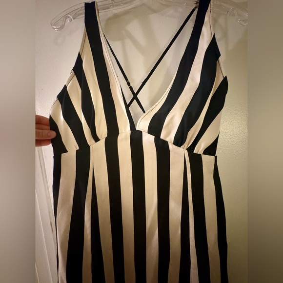 LPA - Cream Striped Mini Dress - Picture 3 of 10
